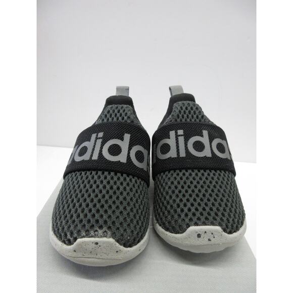 Good condition Adidas Baby Lite Racer Adapt 4.0 Shoe, Grey/Black, 4K US Infant - Picture 1 of 5
